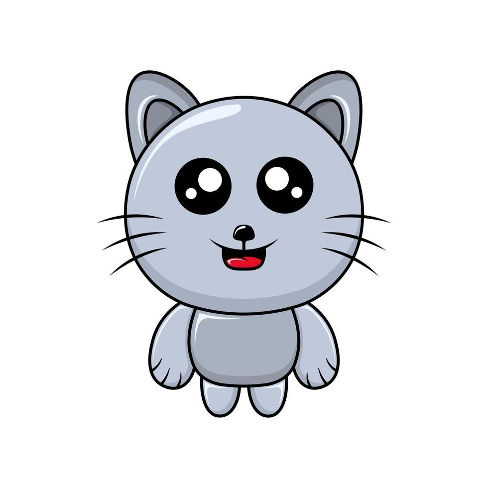 cute cat vector illustration design