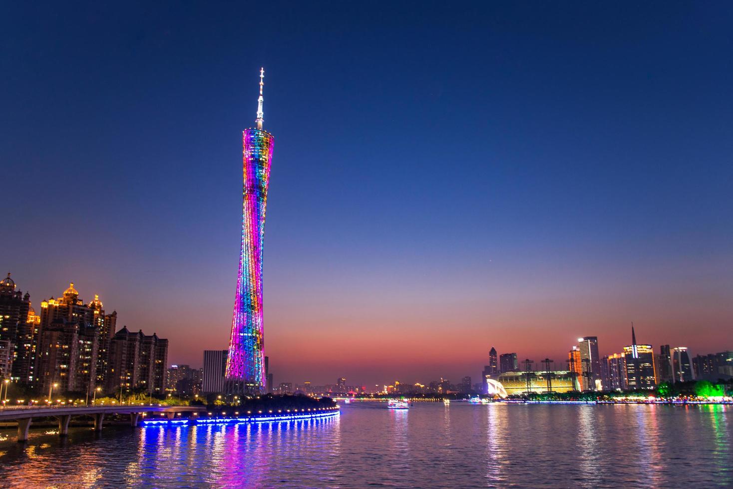 A Chinese man walks past a colored pencil installation on display at a  square amongst office buildings in Guangzhou city, south China's Guangdong  province, 23 June 2019. A square amongst a cluster