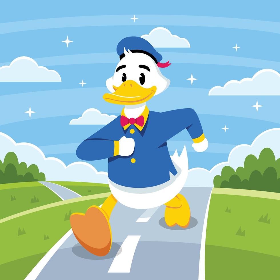 donald duck and daisy duck vector editorial 23450437 Vector Art at Vecteezy