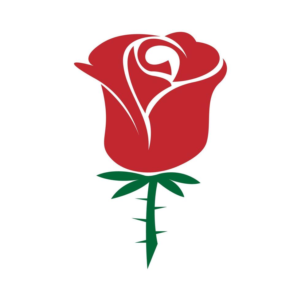 Rose icon design vector