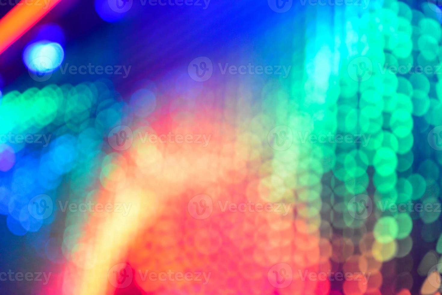 Abstract circular bokeh background photo