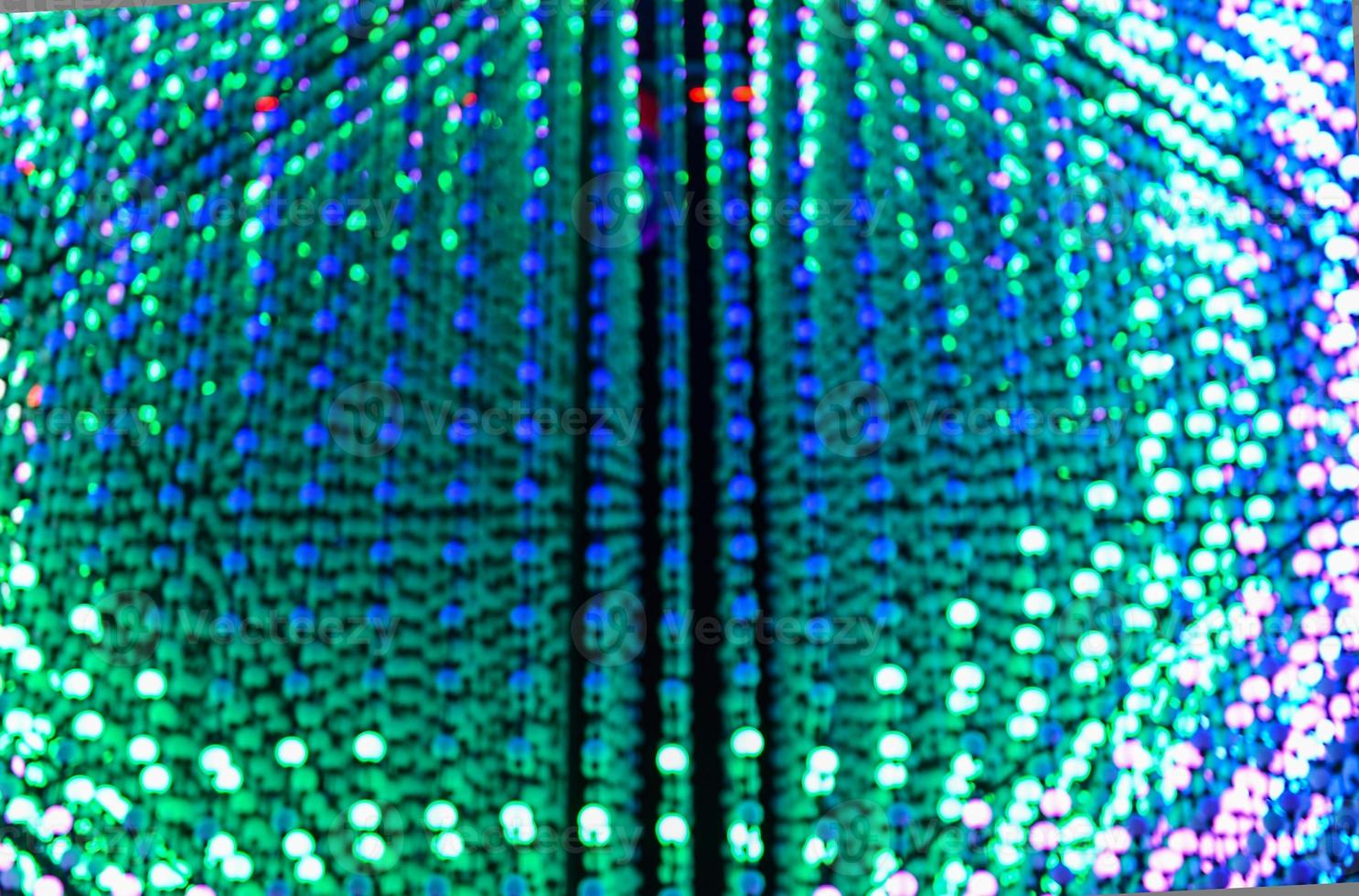 Abstract circular bokeh background photo