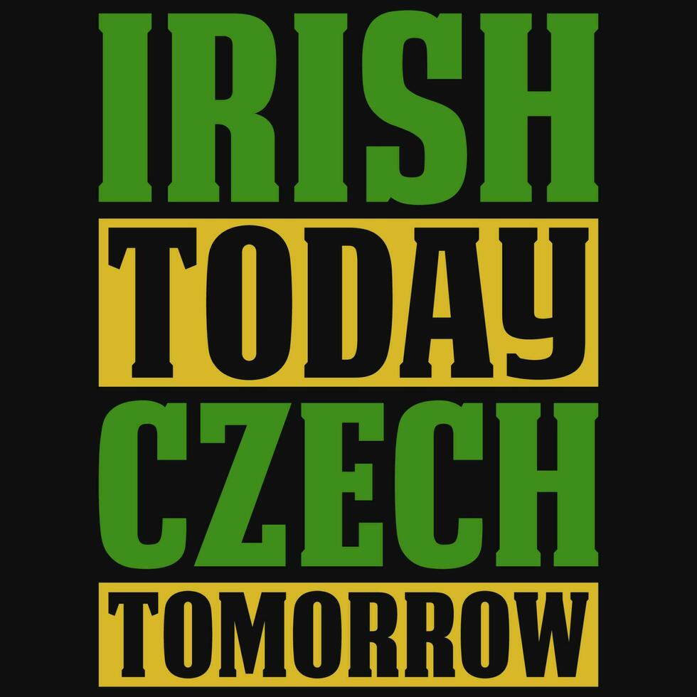 Irish drinking irish girl Irish S.t Patrick day tshirt design vector