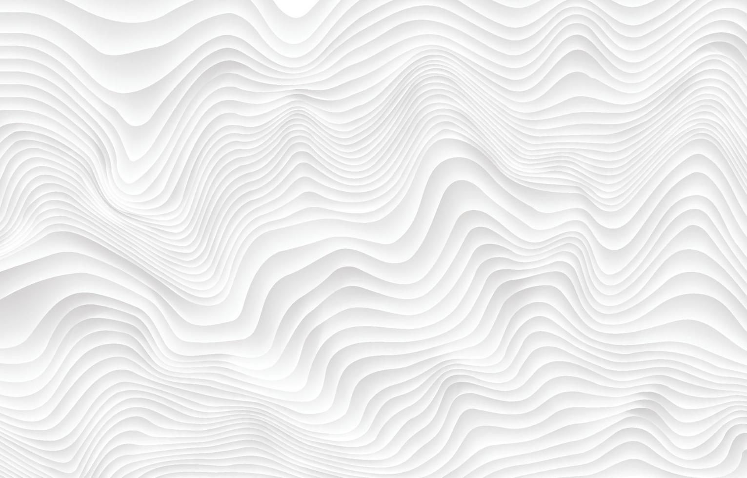 Realistic Wave Texture in White Color vector