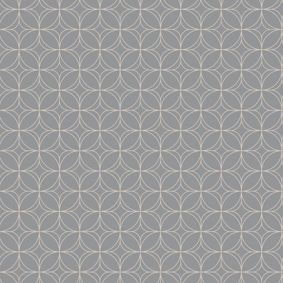 Vector seamless patterns. Geometrical patterns on a gray background.