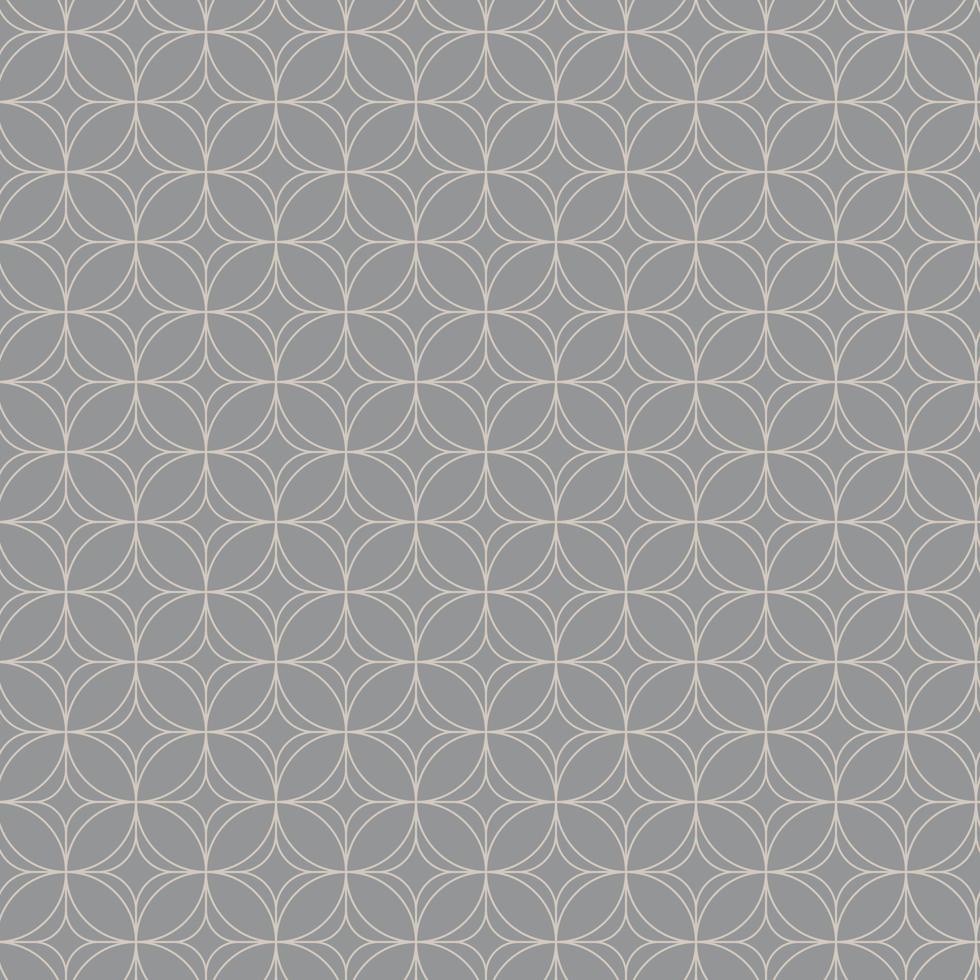 Vector seamless patterns. Geometrical patterns on a gray background.