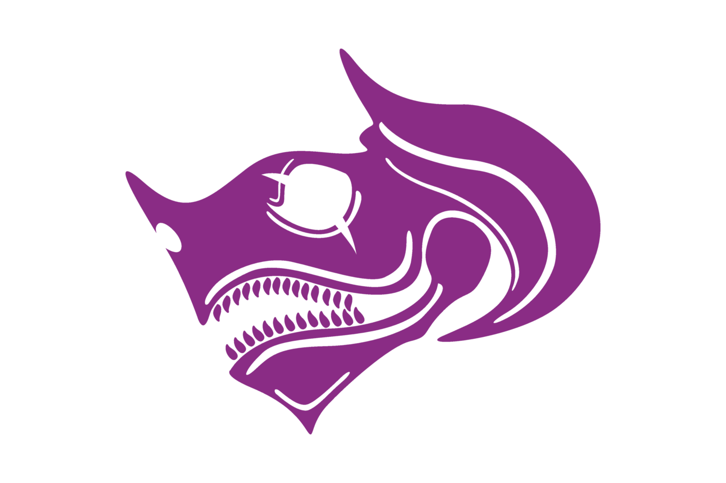 violet dragon crâne ornement tatouage png