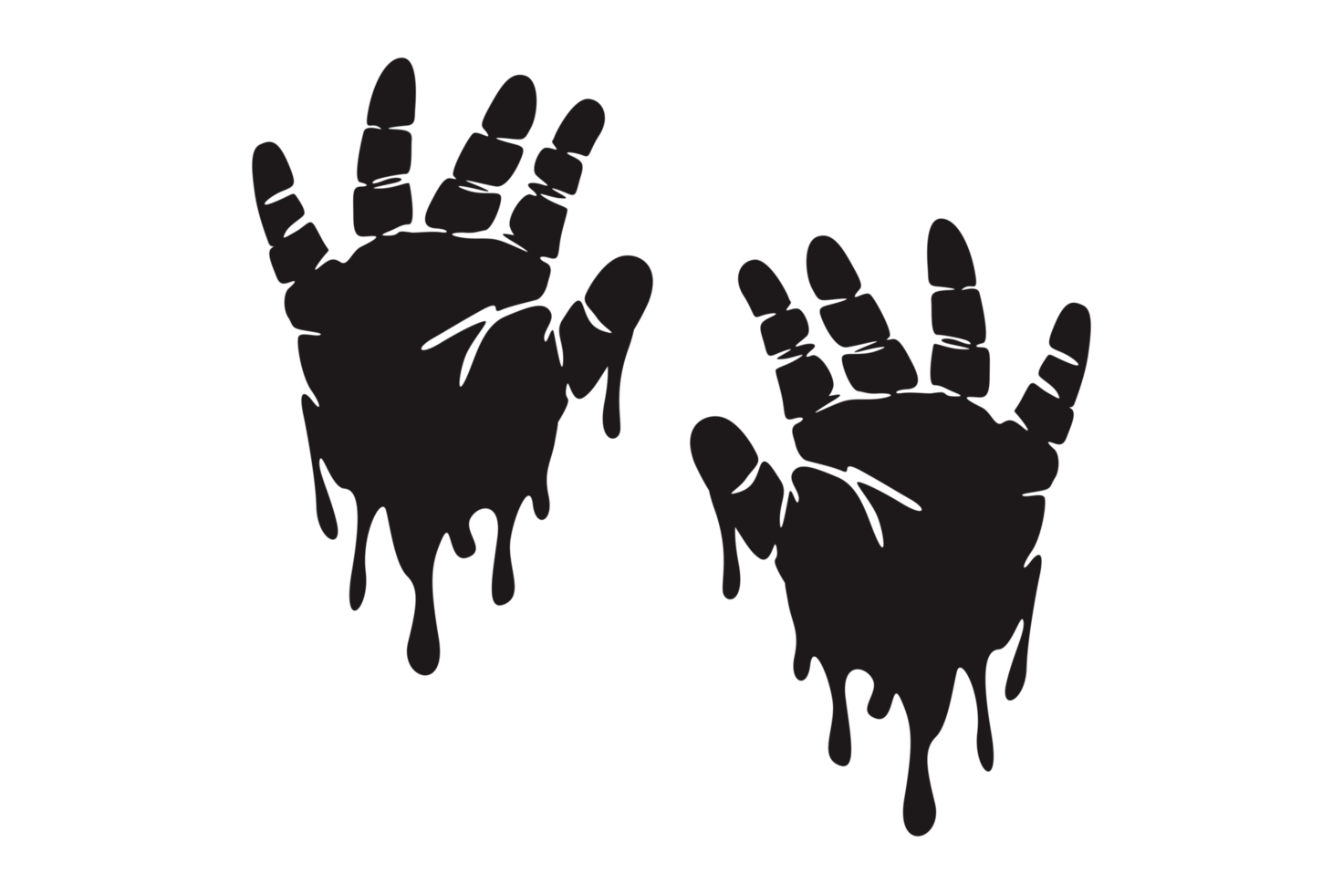 Halloween - Handprints png