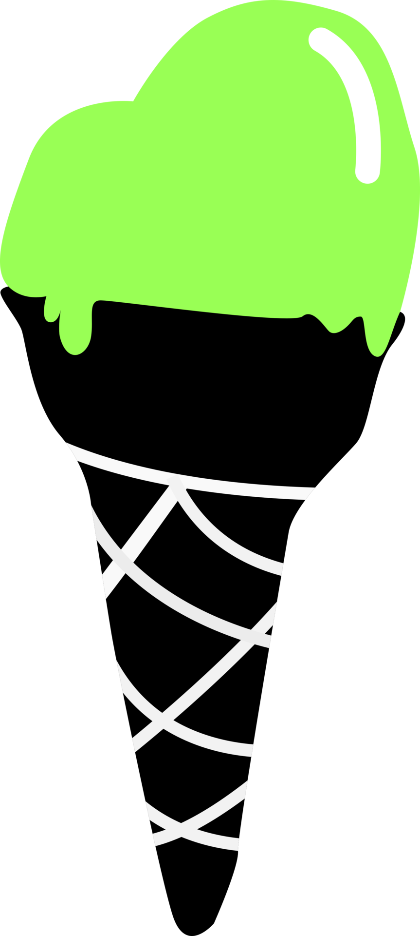 Free Green ice cream 22034224 PNG with Transparent Background