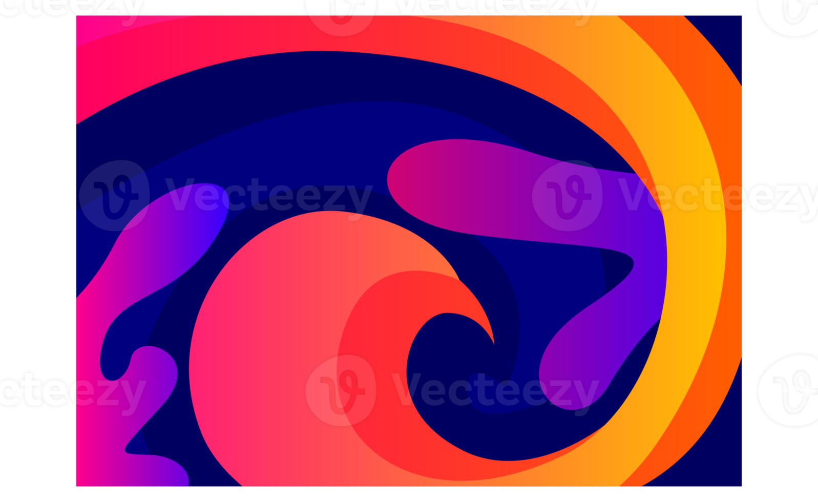 Abstract Liquid With Gradation Color Background png