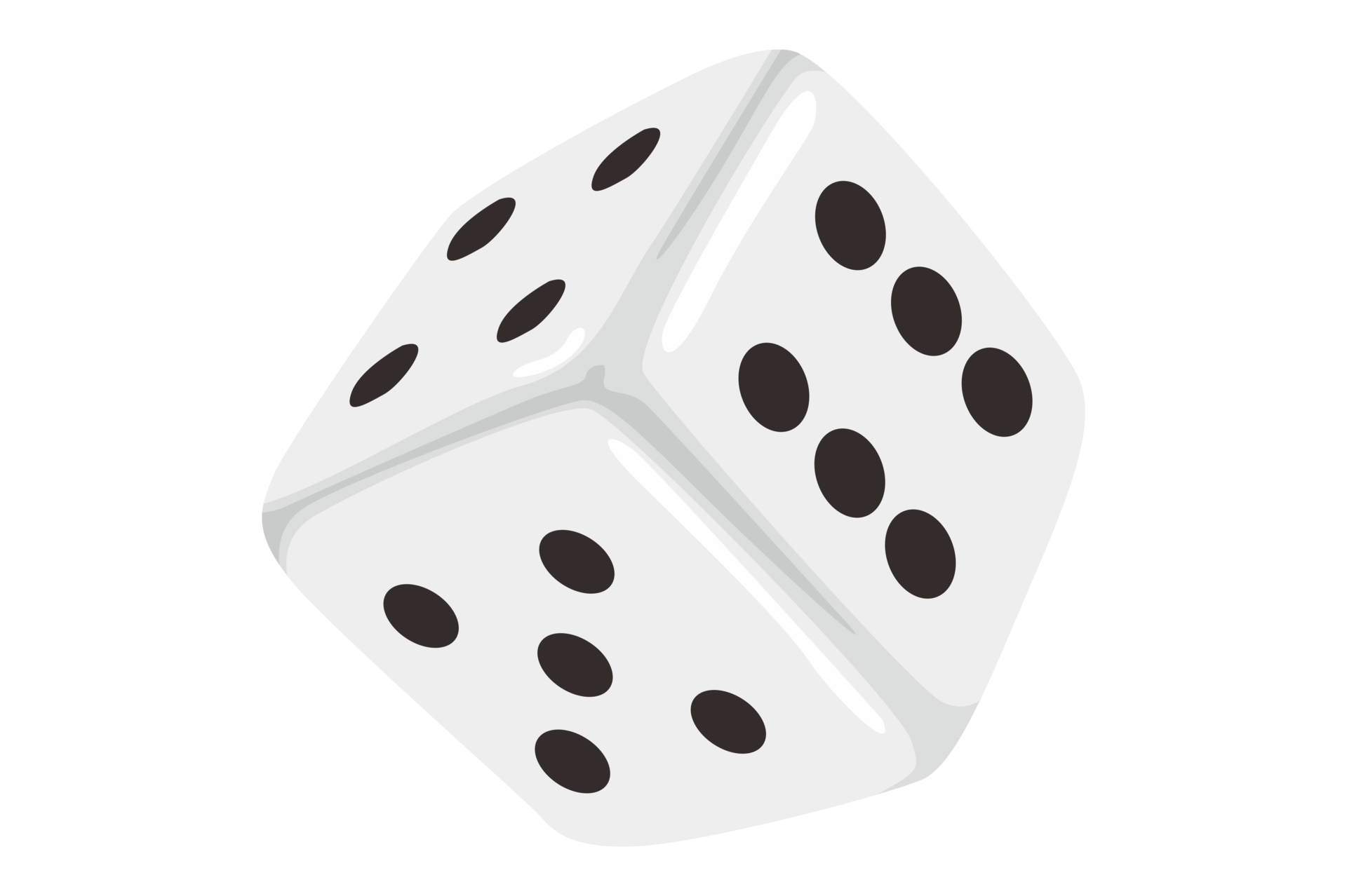 Game Tool White Dice 22034566 PNG