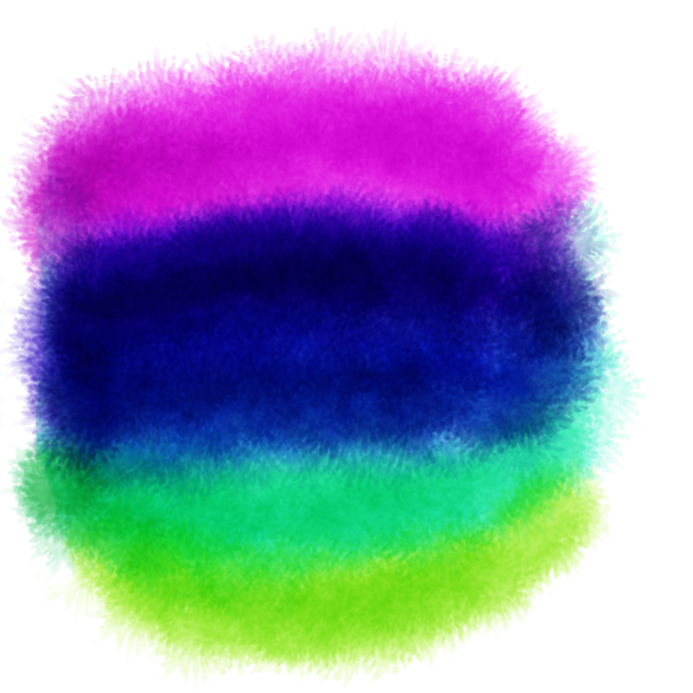 Colorful Watercolor Brush Background png