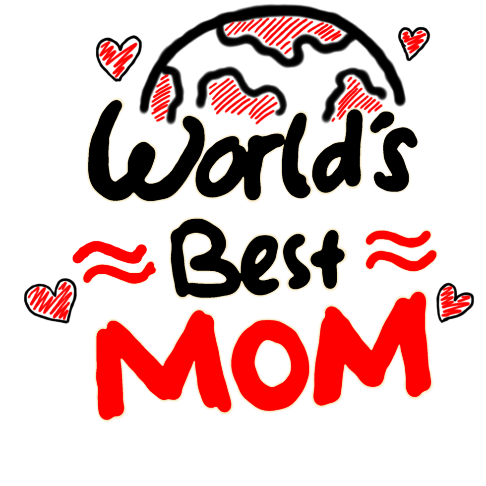 Mother Day World's Best Mom 22034580 PNG