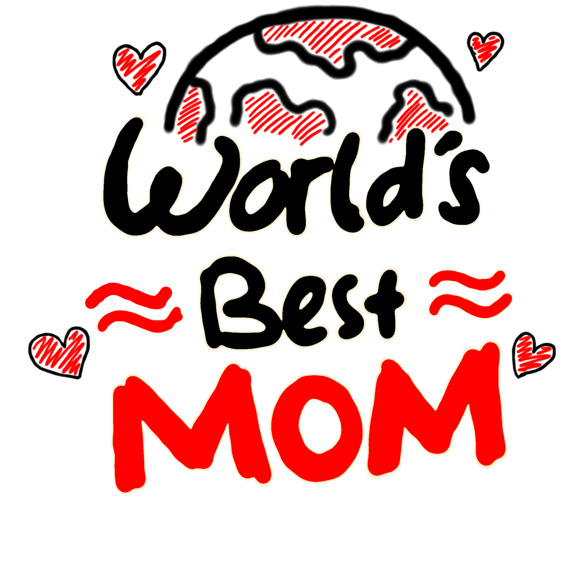 Mother Day - World's Best Mom 22034580 PNG