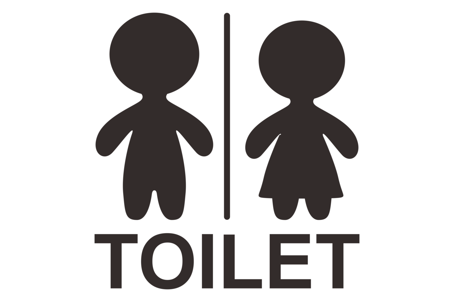 toilet geslacht teken png