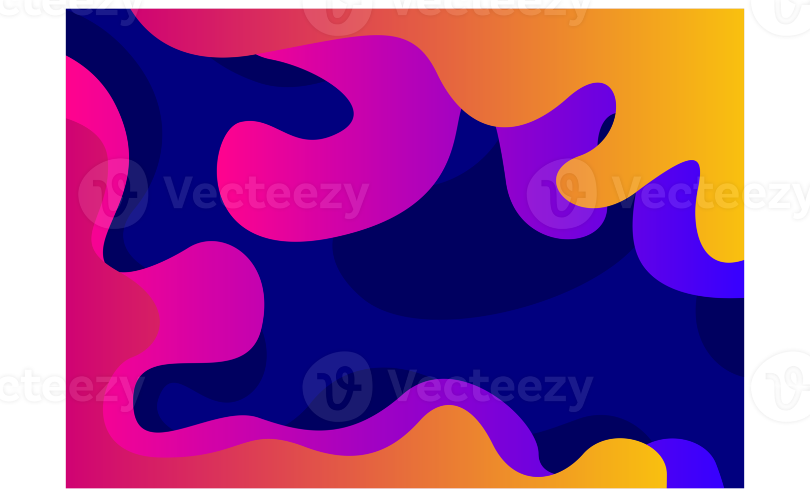 abstract vloeistof met gradatie kleur achtergrond png