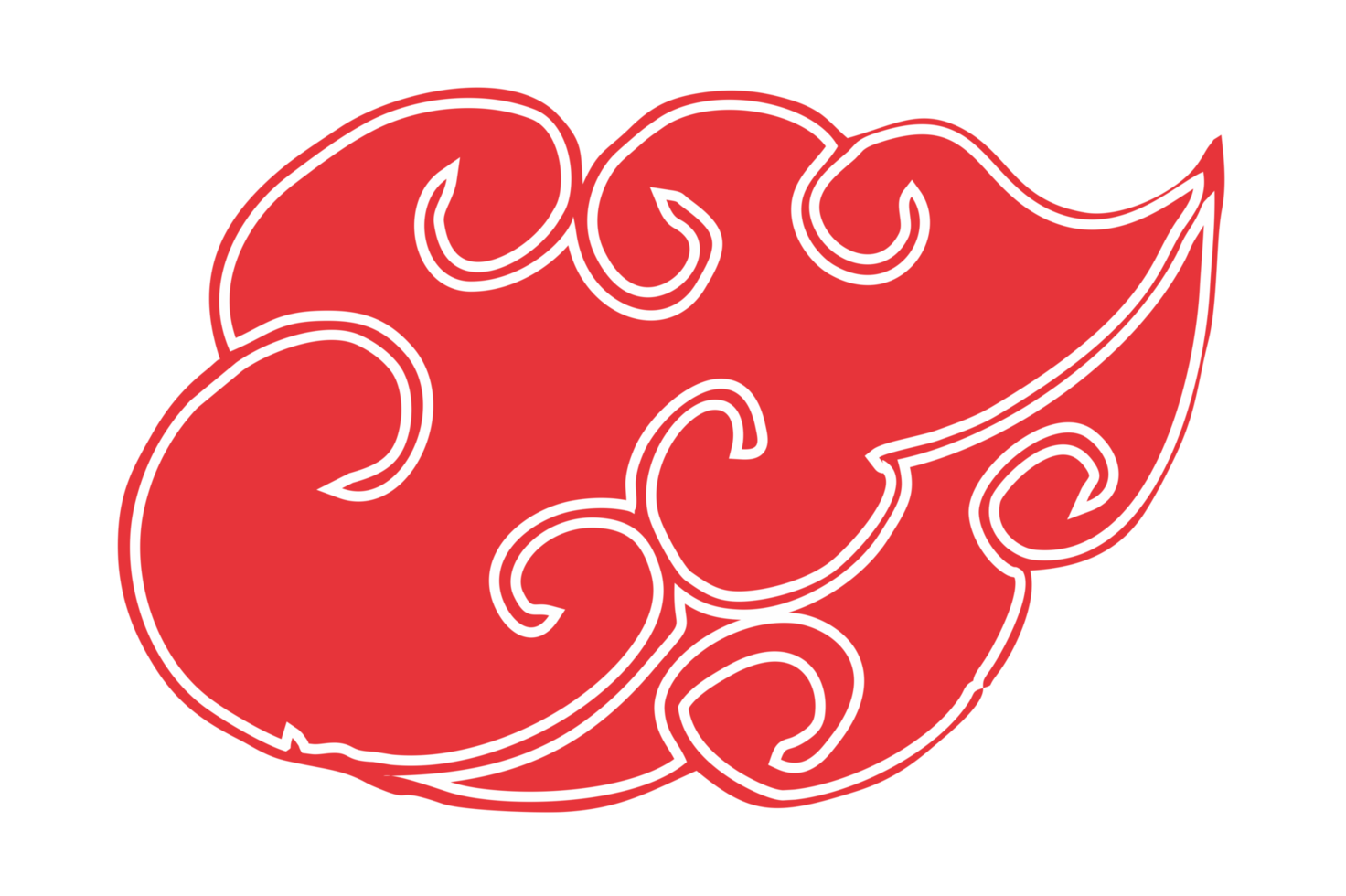 Red Cloud Ornament png