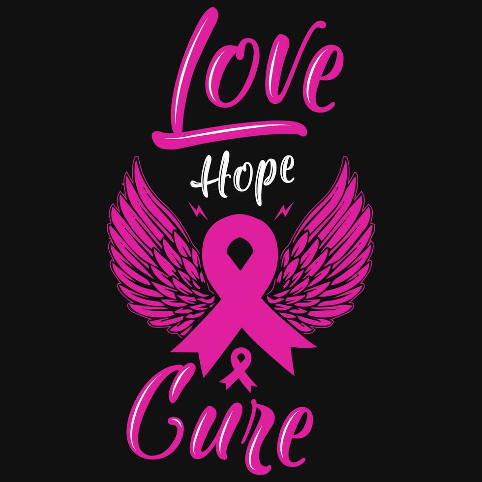 Brest cancer awareness tshirt design vector design