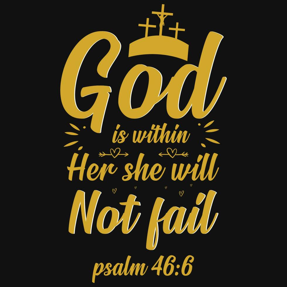 God or jesus faith typographic graphic vintages tshirt design vector