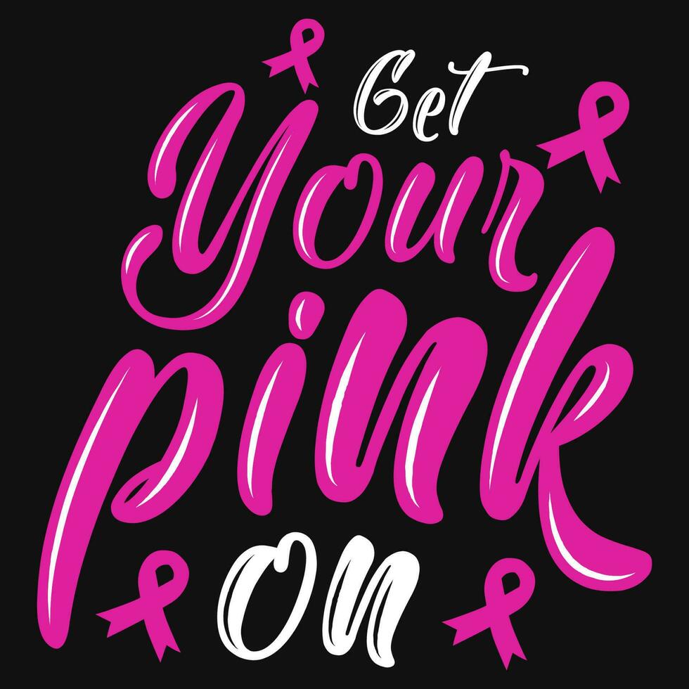 Brest cancer awareness tshirt design vector design