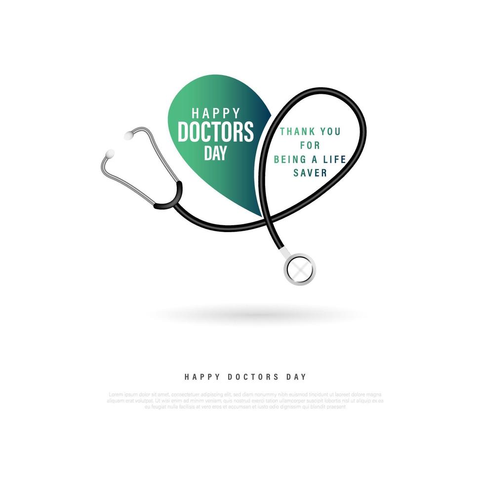 Doctor day vector illustration