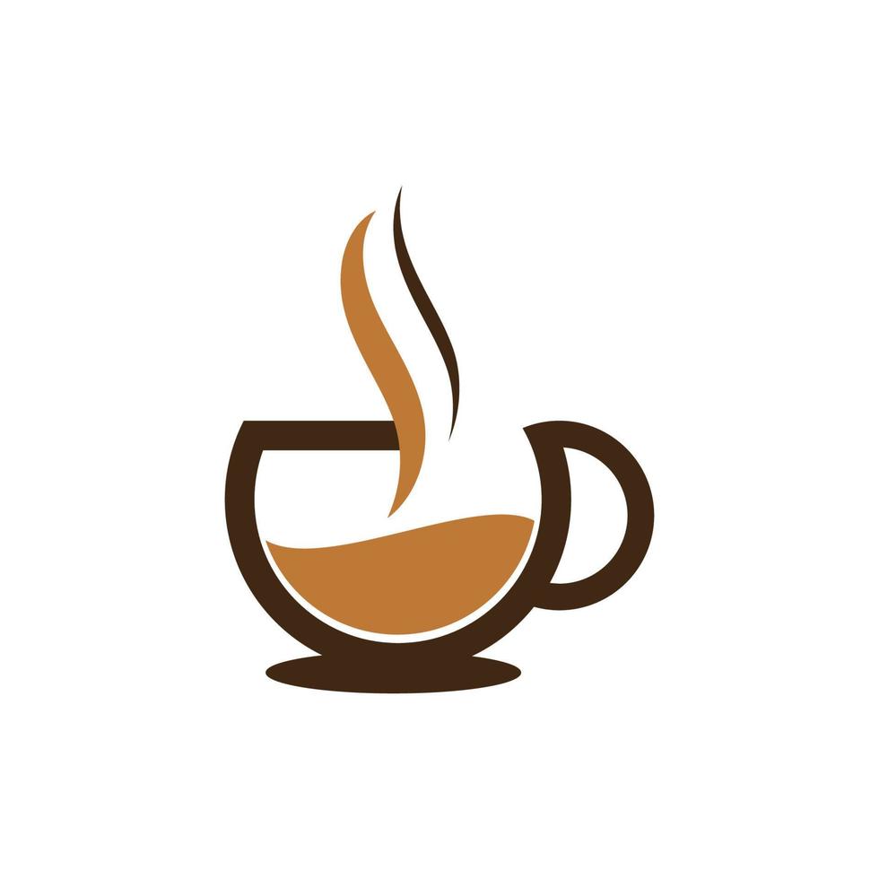 Coffee cup Logo Template vector