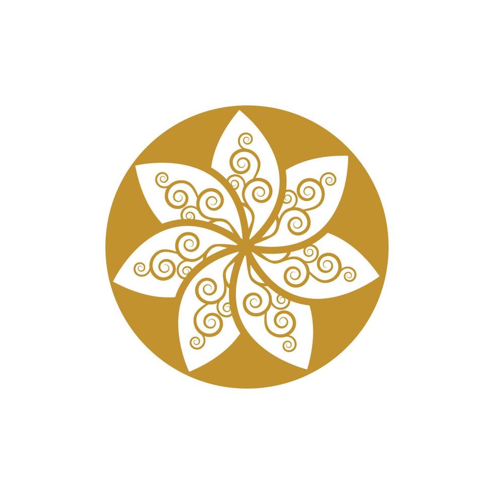 flower vector icon design