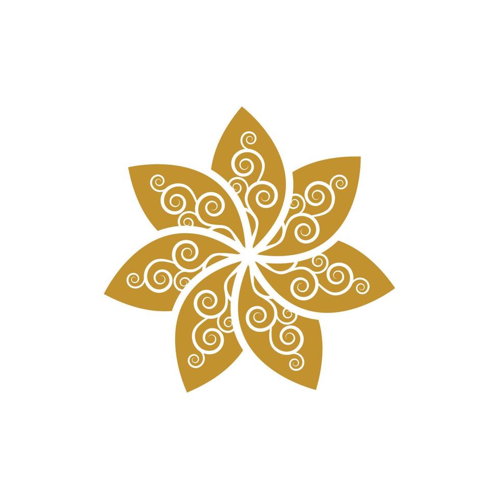 flower vector icon design