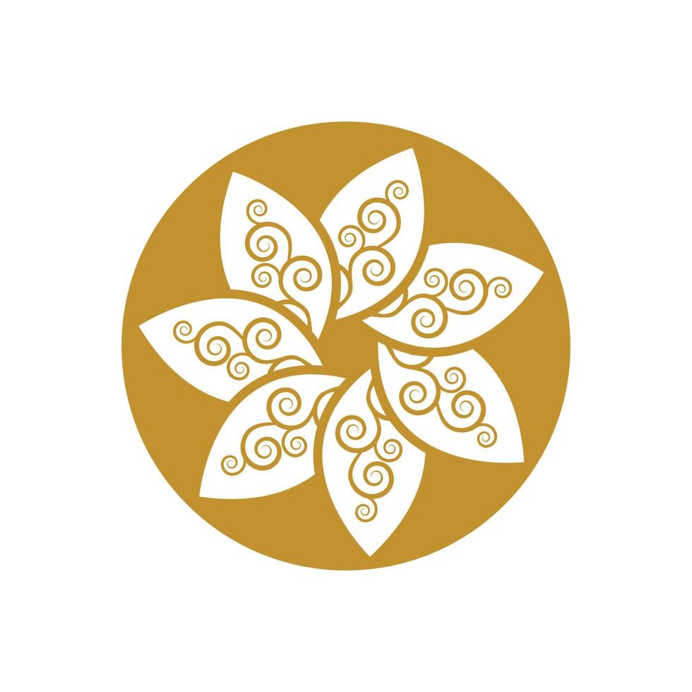 flower vector icon design