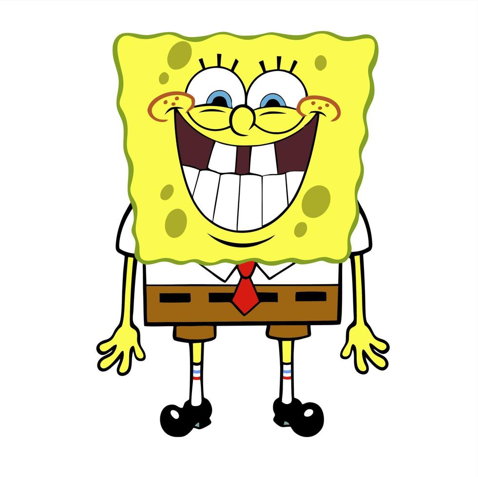 spongebob squarepants cartoon vector