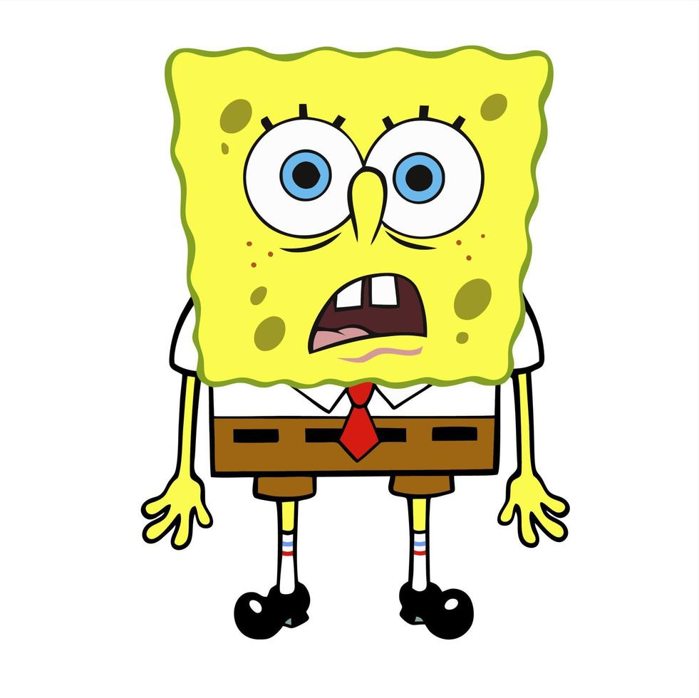 spongebob squarepants cartoon vector