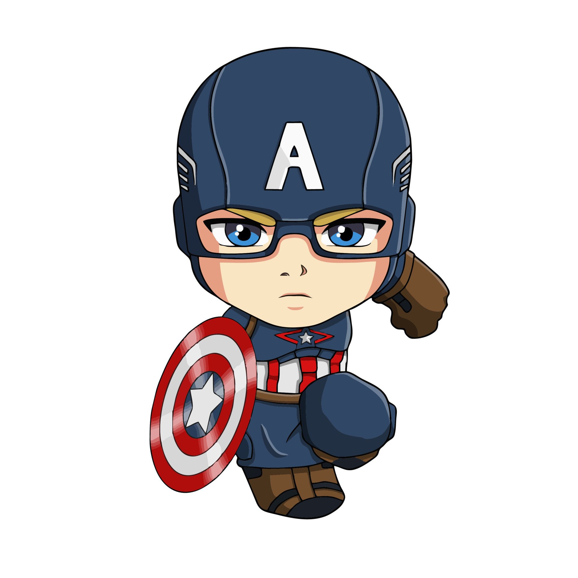 Captain America Avengers Animated Standup | lupon.gov.ph