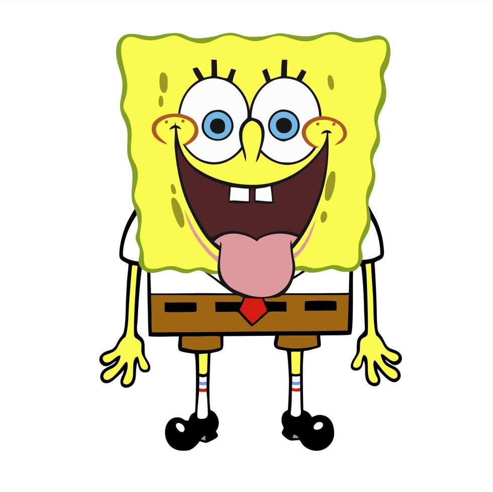 spongebob squarepants cartoon vector
