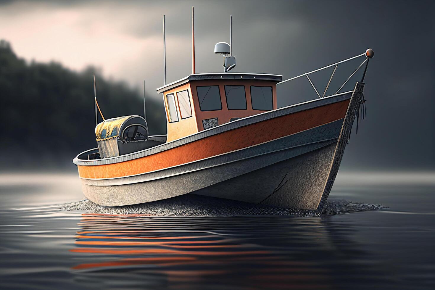 Beautiful boat aesthetic photo