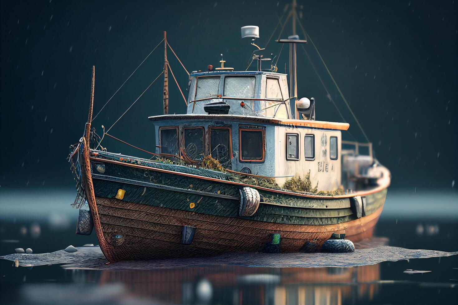 Beautiful boat aesthetic photo