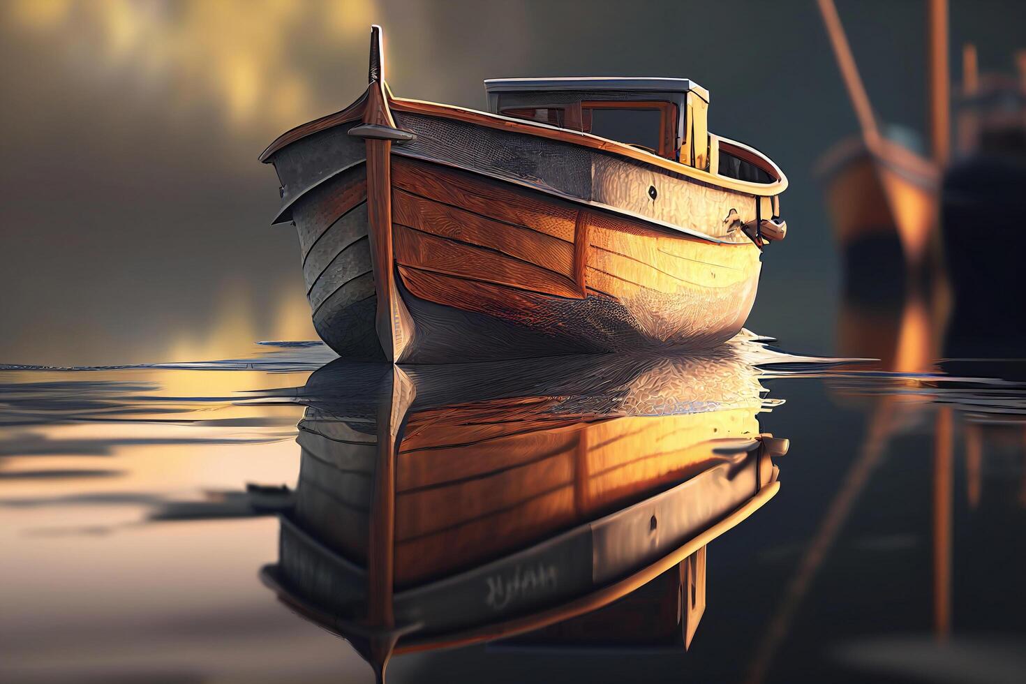 Beautiful boat aesthetic photo