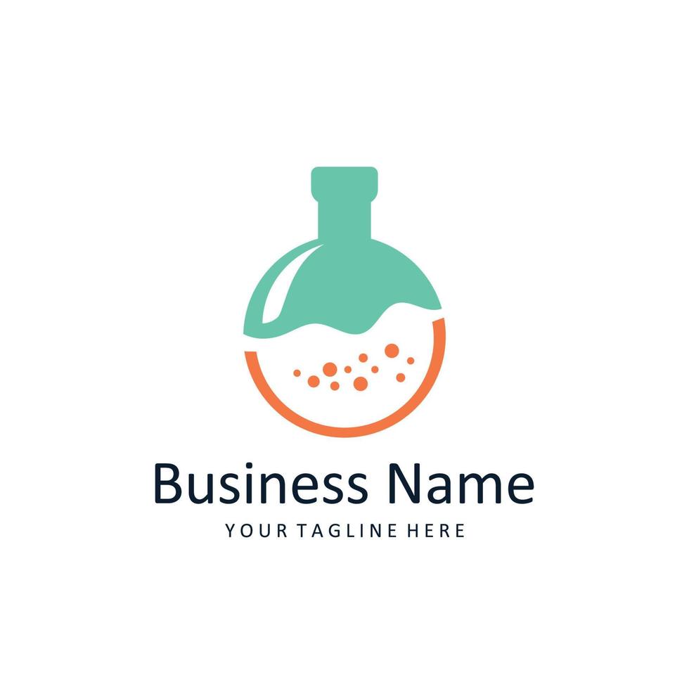 Lab icon template vector illustration
