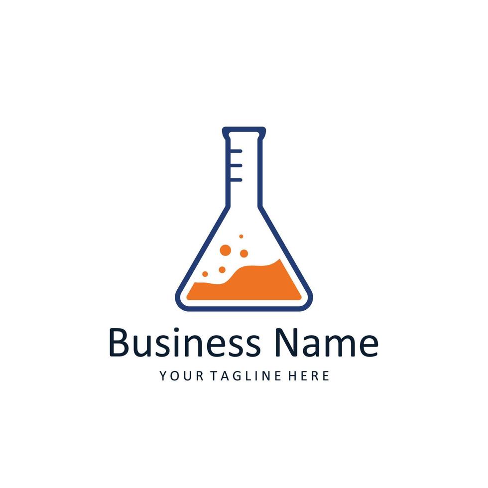 Lab icon template vector illustration