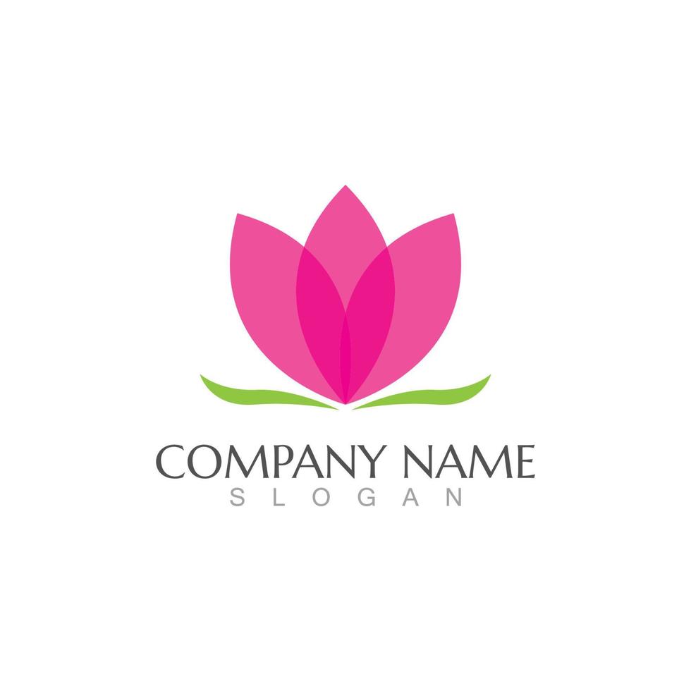 Beauty Vector lotus icon