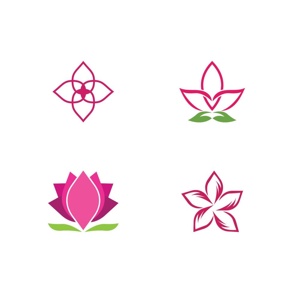 Beauty Vector lotus icon