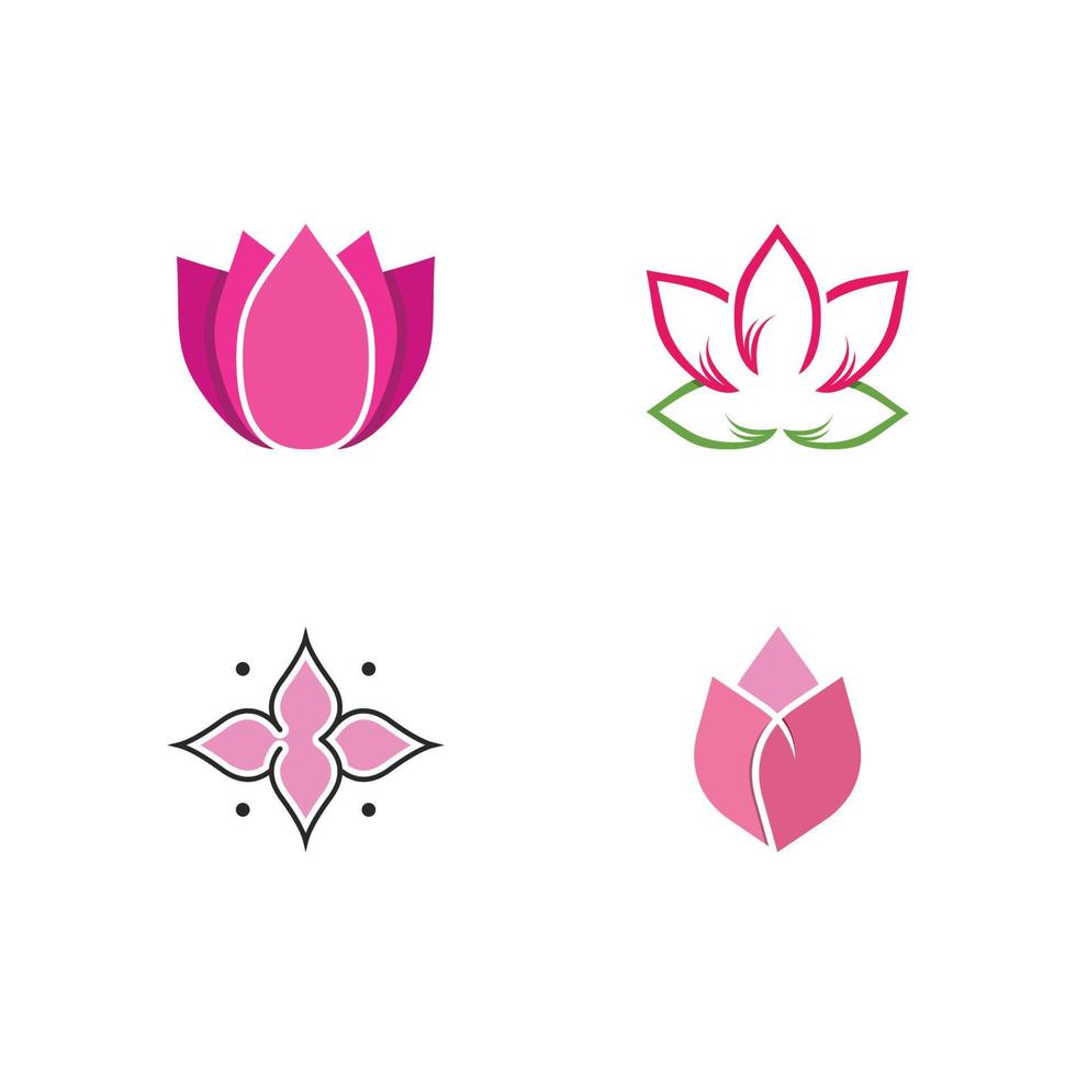 Beauty Vector lotus icon