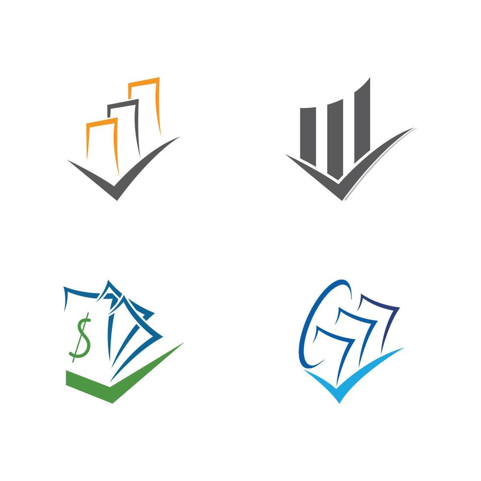 Business Finance Logo template vector