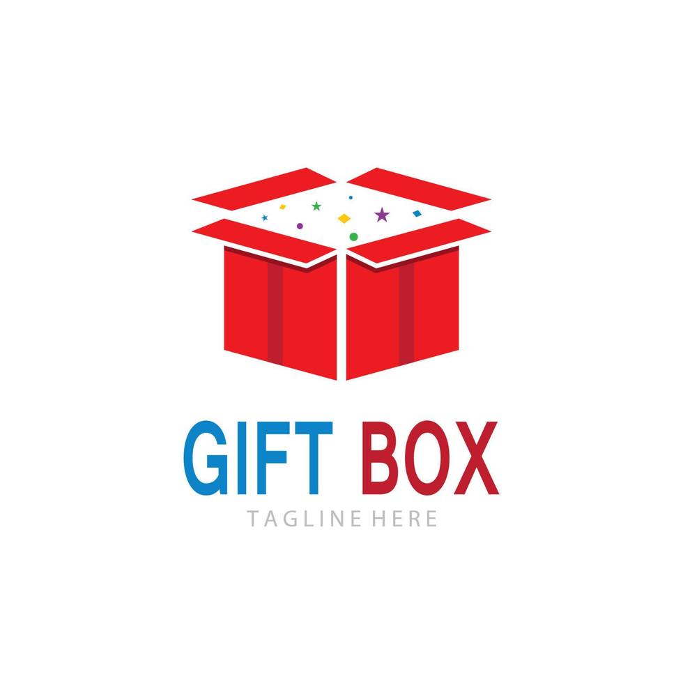 Gift Box Icon Vector