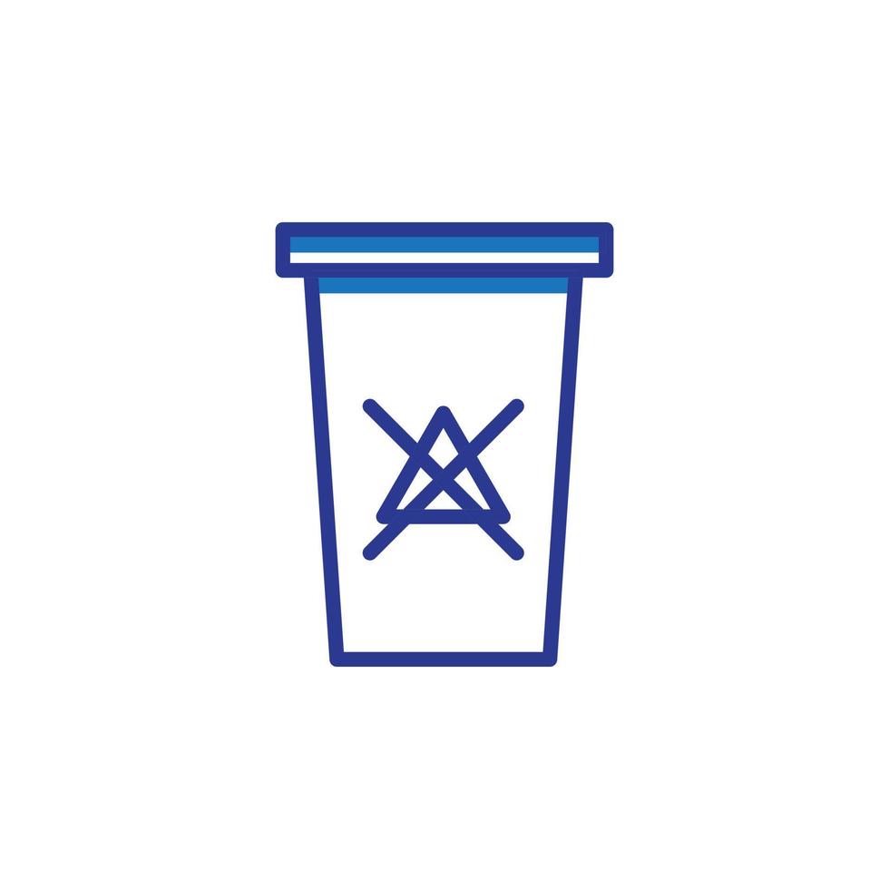 trash bin vector for Icon Website, UI Essential, Symbol, Presentation