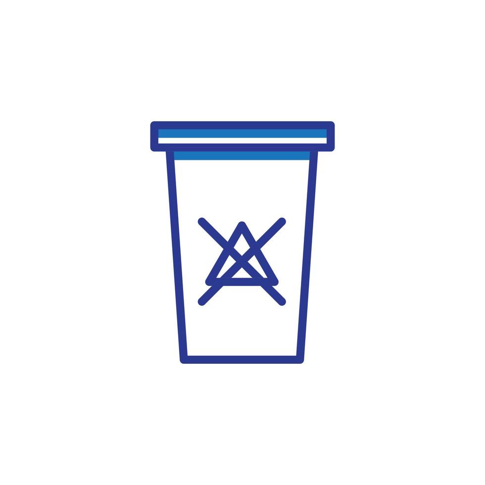 trash bin vector for Icon Website, UI Essential, Symbol, Presentation