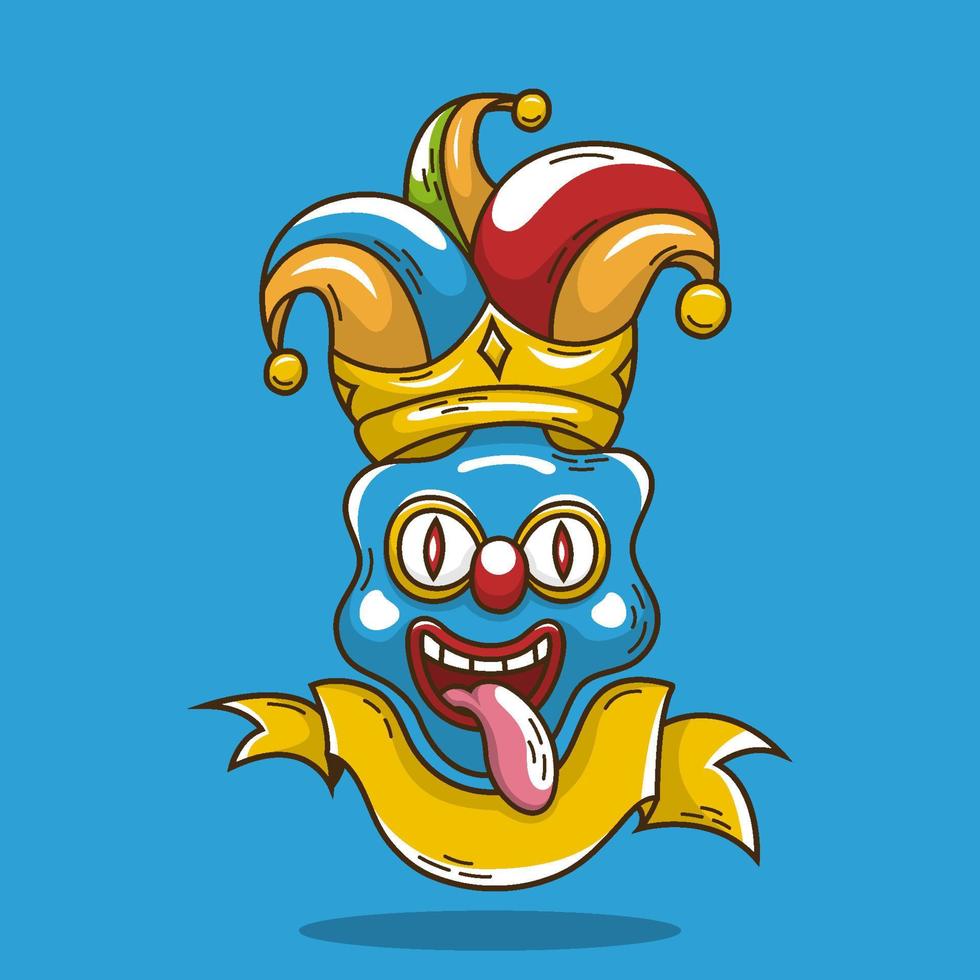 Hand Drawn April Fools' Day Illustration vector