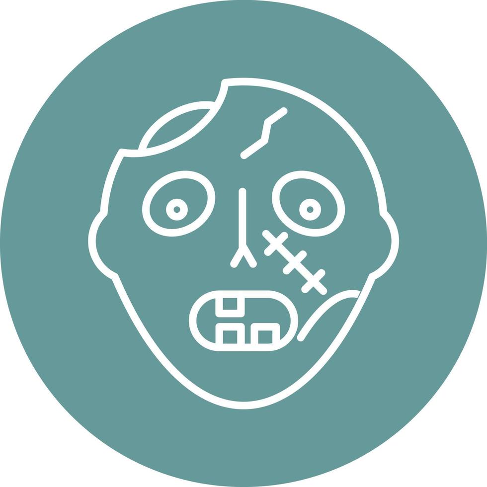 Zombie Icon Style vector