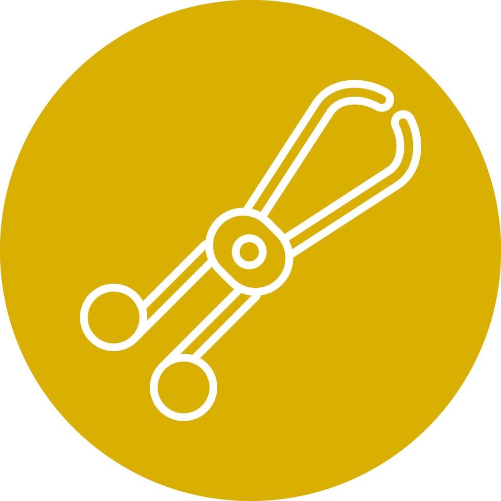 Forceps Icon Style vector