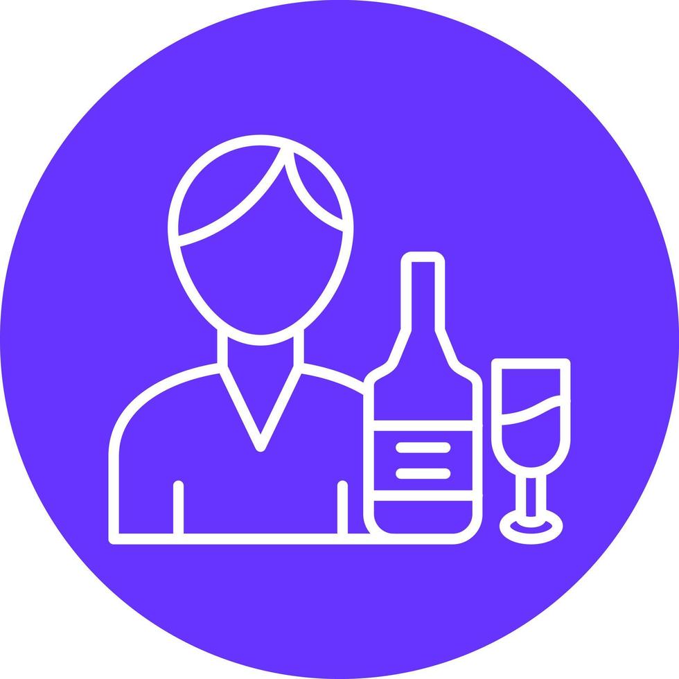 Bartender Icon Style vector