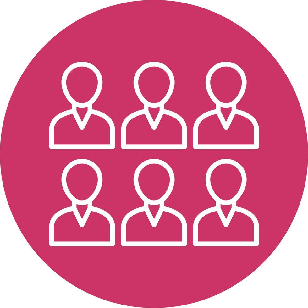 Lineup Icon Style vector